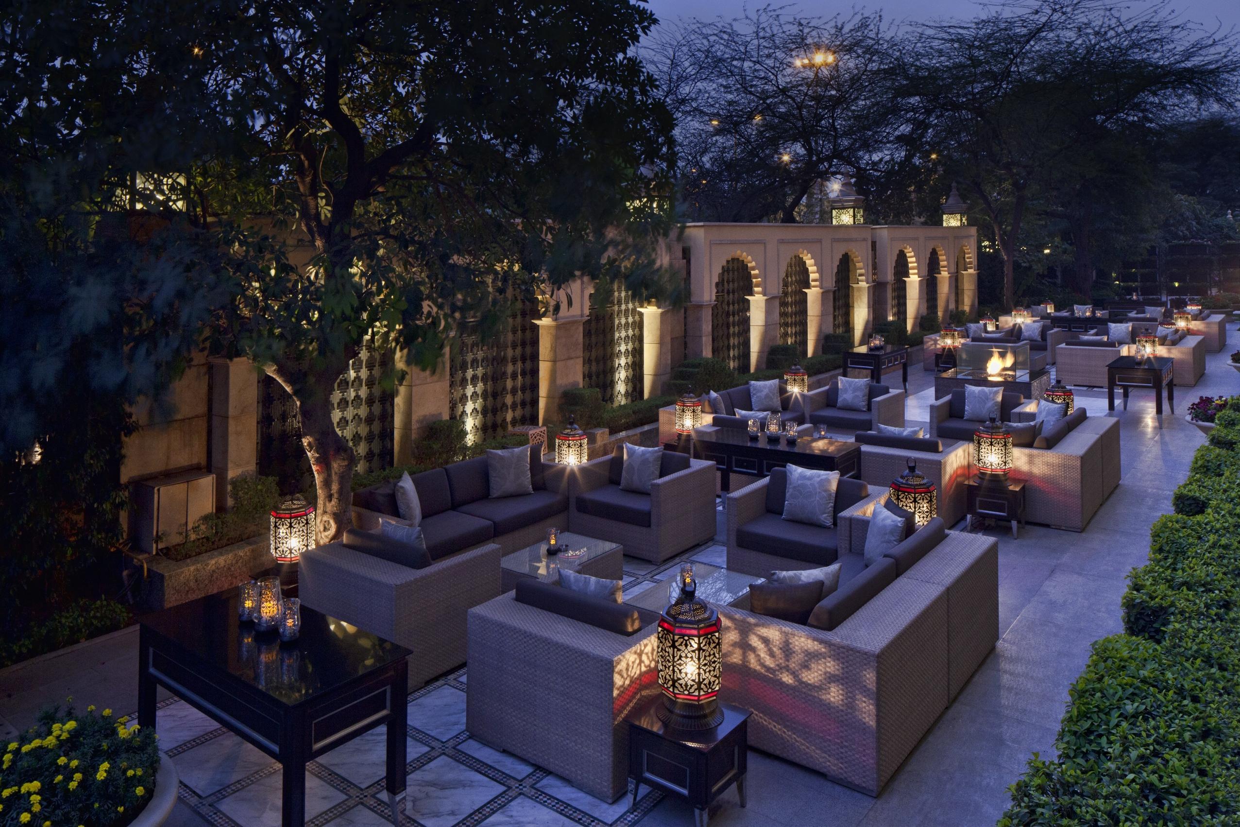 The Leela Palace Nuova Delhi Ristorante foto The Bar at The Oberoi